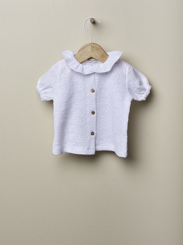 Pijama 2 peças de manga curta em algodão - Image 2