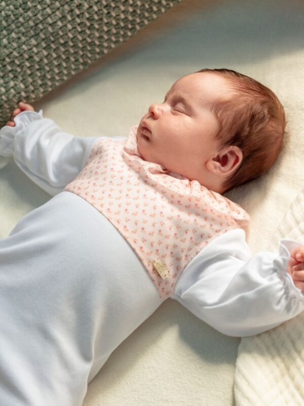 Babygrow gola de folho e flores delicadas - Image 3