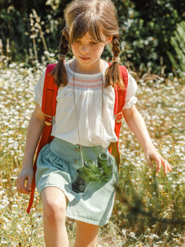 Blusa seersucker com detalhe de smocks - Image 3