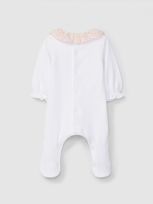 Babygrow gola de folho e flores delicadas - Image 2