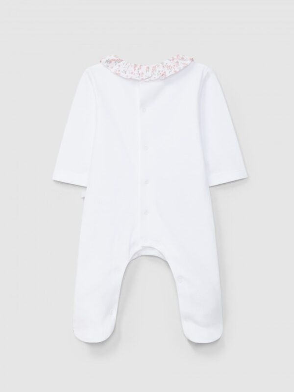 Babygrow gola de folho flores delicadas - Image 2