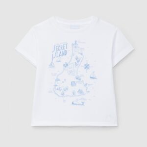 T-shirt mapa "Secret island"