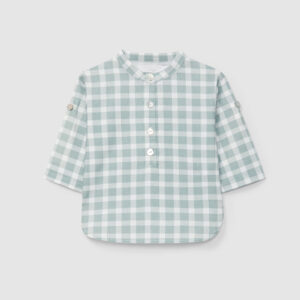 Camisa gola mao xadrez