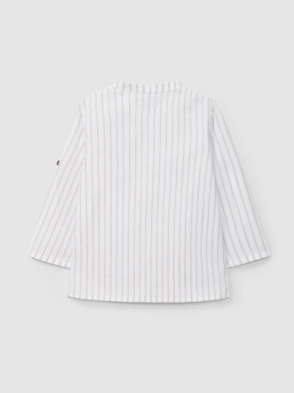Camisa gola mao riscas em relevo - Image 2