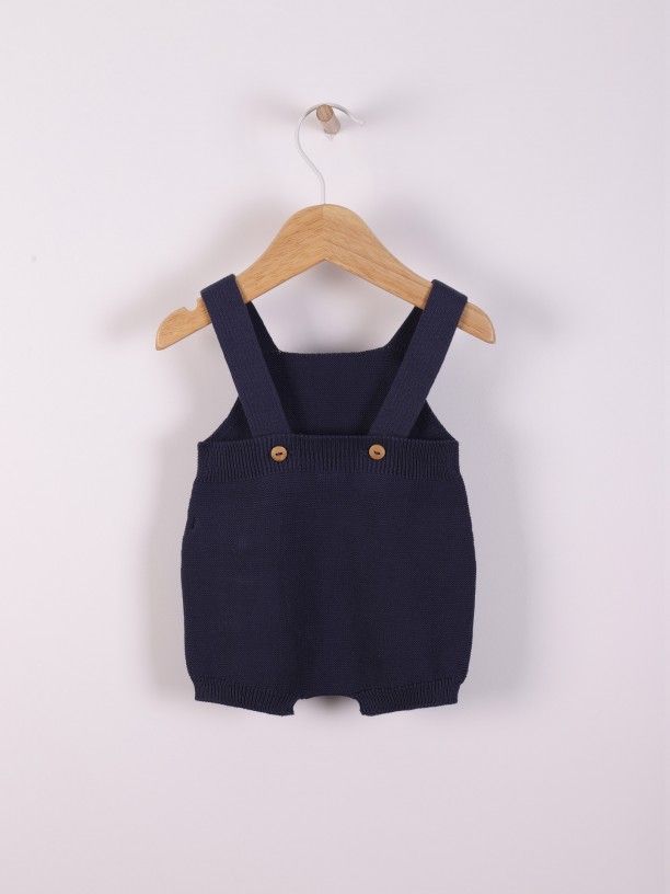 Fofo de alças tricotado em algodão orgânico - Image 2