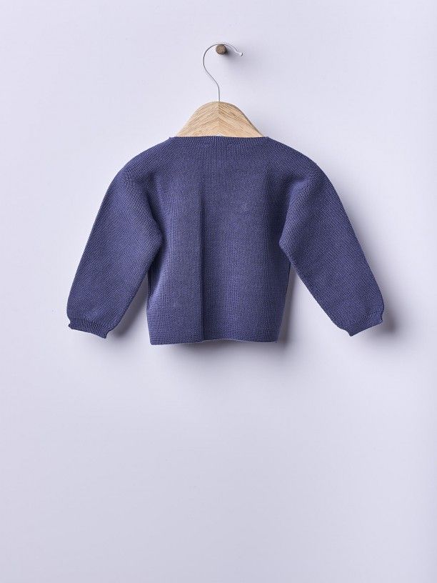 Casaco tricotado em algodão orgânico - Image 2