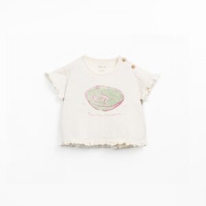 T-shirt Anti-Uv com desenho à frente