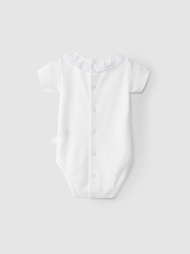 Body com gola bordado inglês - Image 2