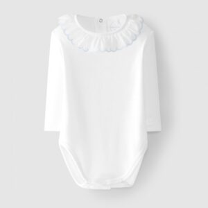 Body com gola bordada