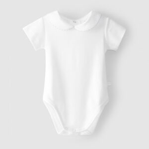 Body gola peter pan manga curta