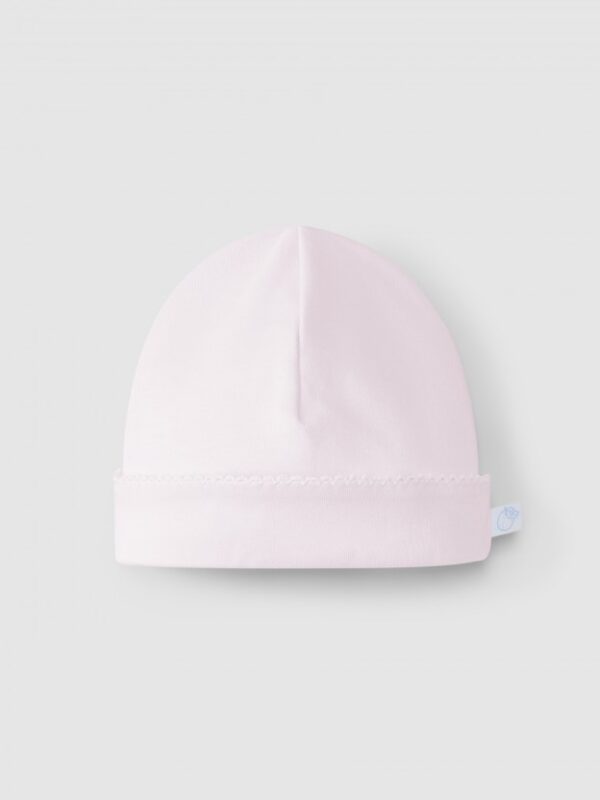 Gorro liso com dobra