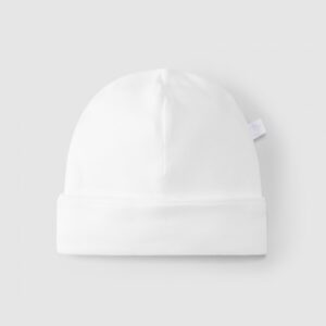 Gorro malha de algodão liso