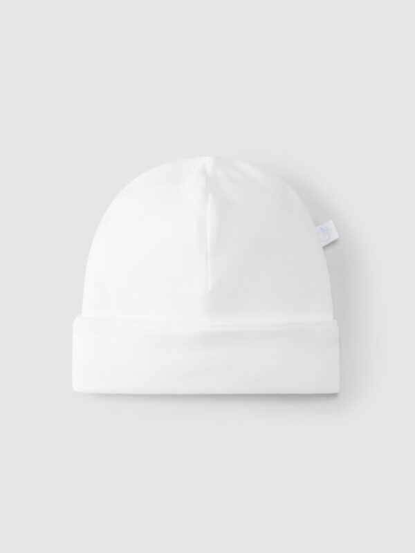 Gorro malha de algodão liso