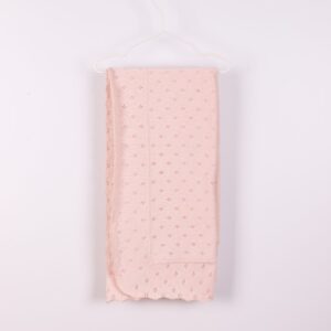 Manta tricotada em algodão orgânico