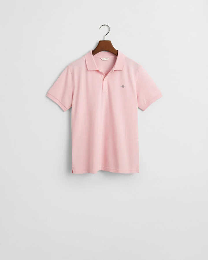 Polo em algodão piqué