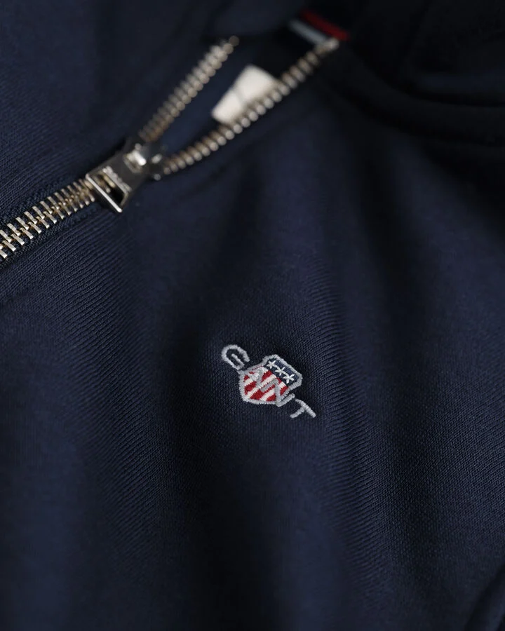 Sweatshirt com capuz e fecho - Image 2