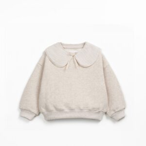 Camisola de malha com gola