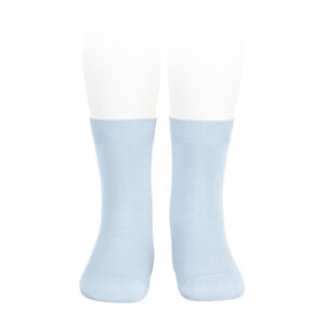 Meias Cóndor curtas - Azul bebé