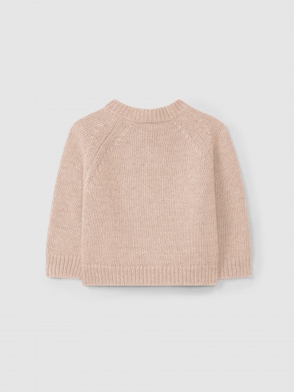 Casaco tricotado com decote redondo - Image 2