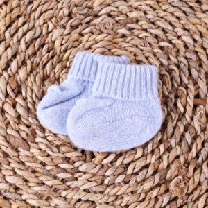 Carapins tricotados em lã merino