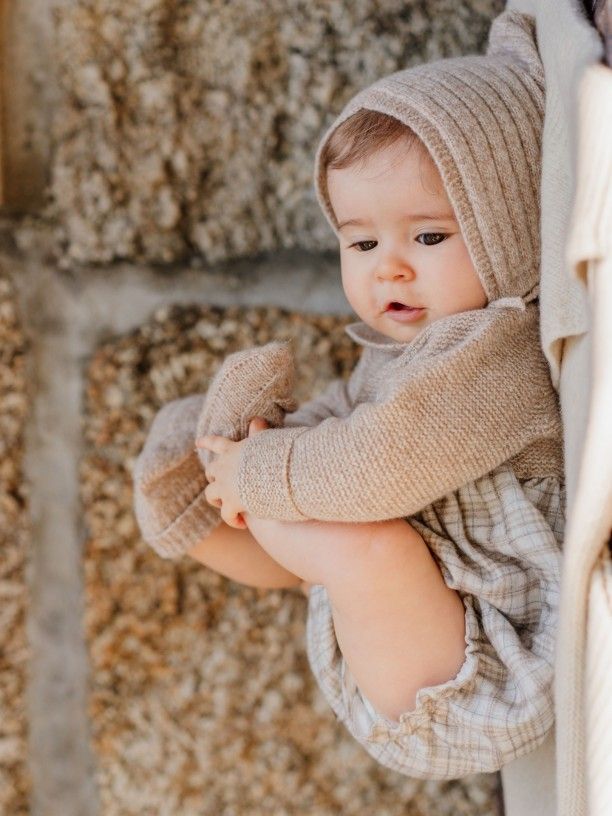 Fofo de manga comprida com padrão xadrez tartan - Image 3