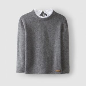 Camisola tricotada dois em um