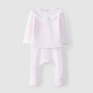 Fato duas peças estrelas bordadas