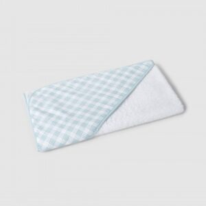 Toalha de banho estampada detalhe xadrez vichy