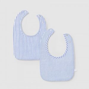 Pack de dois babetes estampados