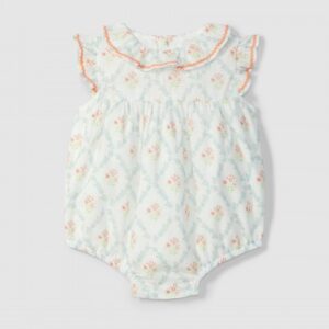Fofo floral com detalhe de espiguilha