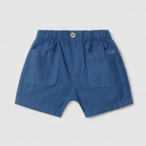 Calções pull-up com bolsos