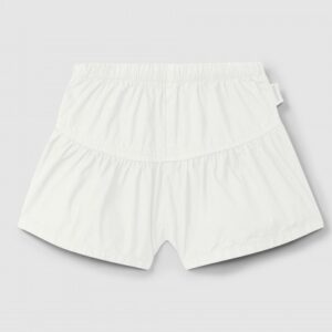 Calções pull-up lisos em sarja