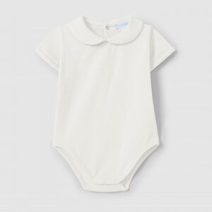 Body em algodão com gola redonda