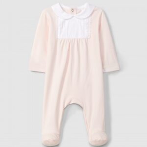 Babygrow pregas e renda delicada