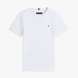 T-shirt com Bordado de Gola Redonda