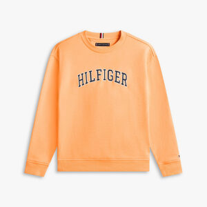 Sweat com gola redonda e logo