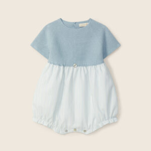 Fofo às riscas de manga curta