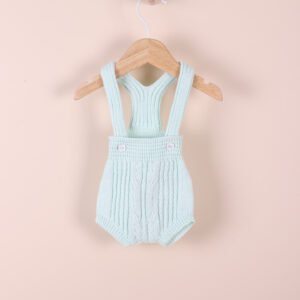 Fofo de alças tricotado em algodão orgânico