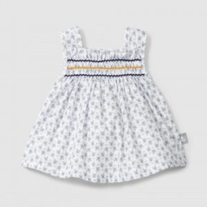 Blusa flores com detalhe de espiguilha