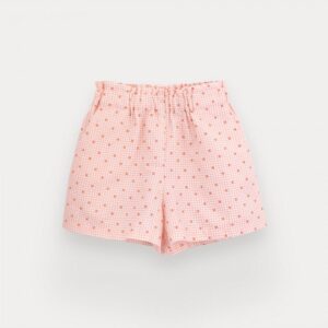 Calções de menina em linho e algodão
