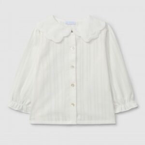 Blusa em tecido texturado delicado